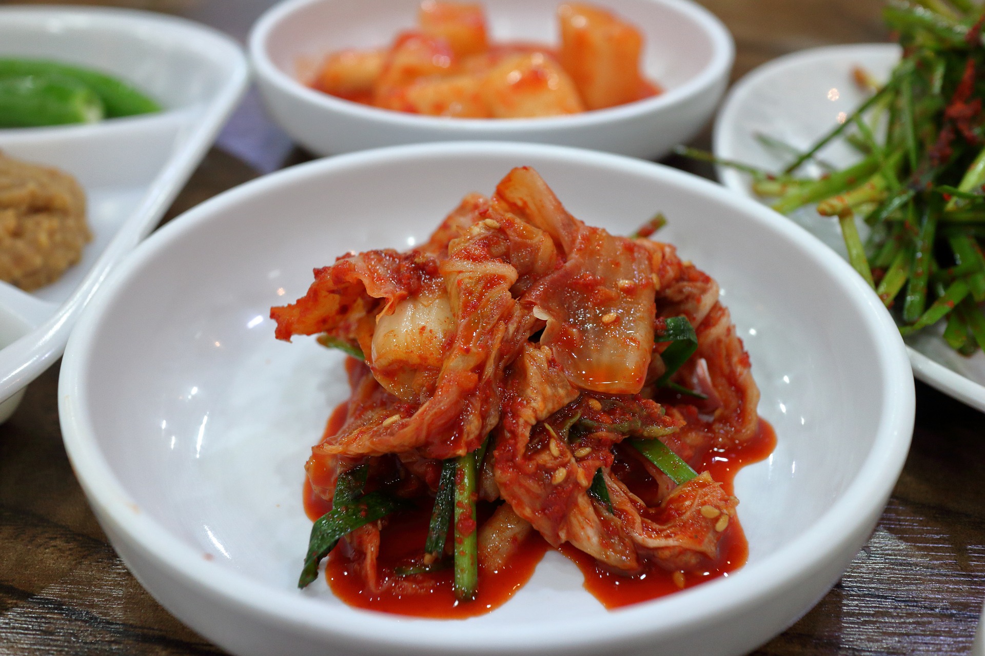 Ilustrasi kimchi. (Pixabay)