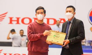 Walikota Gibran Puji Prokes Honda DBL Seri Jateng di Solo