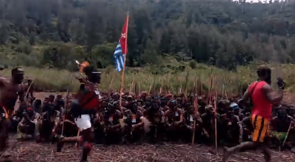 OPM tantang TNI dan Polri untuk perang terbuka di tanah Papua.