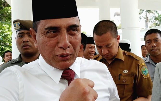 Komisi Pemberantasan Korupsi (KPK) menyampaikan, pihaknya telah menerima laporan dugaan penerimaan gratifikasi terhadap Gubernur Sumatera Utara, Edy Rahmayadi. (istimewa)