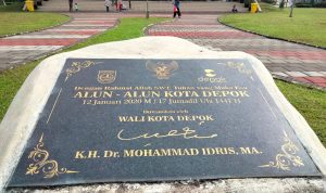 Alun-Alun Kota Depok (Haris Samsuddin/Jabar Ekspres)