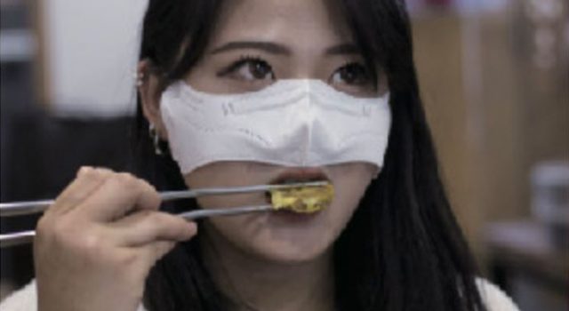 KOSK masker khusus hidung buatan Korea Selatan yang kini diproduksi massal