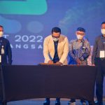 Gubernur Ridwan Kamil menghadiri acara West Java Calender of Event 2022 di Hotel Pullman, Kota Bandung, Selasa (15/2/2022).