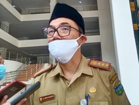 Kepala Dinas Kesehatan Kabupaten Tasikmalaya dr Heru Suharto. Foto:ujang nandar / radartasik.com