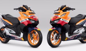 All New Honda Vario 160 dengan desain spesial yaitu Repsol Honda Team livery akan menjadi kendaraan paddock RHT pada MotoGP seri Mandalika. 