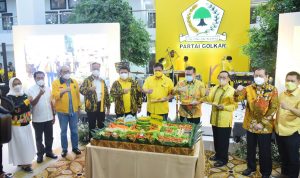Airlangga Hartarto meminta kepada Kader AMPG agar membuat program dan untuk membantu kemenagan Partai Golkar pada Pemilu 2024 nanti.
