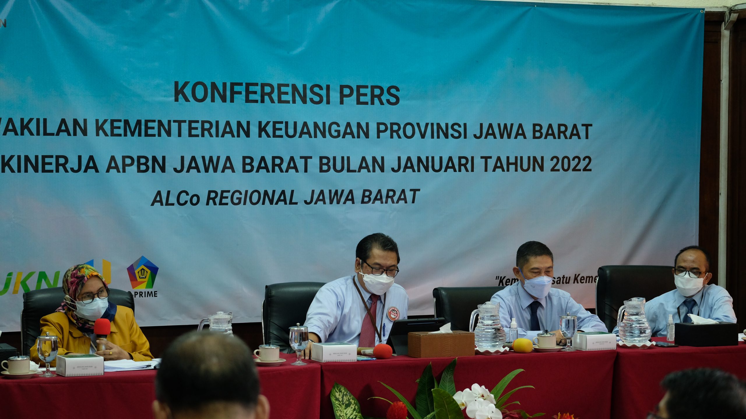 Konferesi Pers Perwakilan Kementerian Keuangan tentang Kinerja APBN Jawa Barat Januari 2022