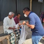 Posko BRI Peduli membagikan makanan cepat saji untuk para korban gempa Kabupaten Pasaman sumbar