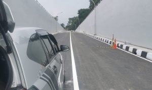 Proses uji kelayakan Underpass Sriwijaya