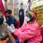 Jaringan Aksi Rakyat Indonesia Raya (JARI RAYA) bersama Partai Gerindra menggelar kegiatan gebyar vaksin.