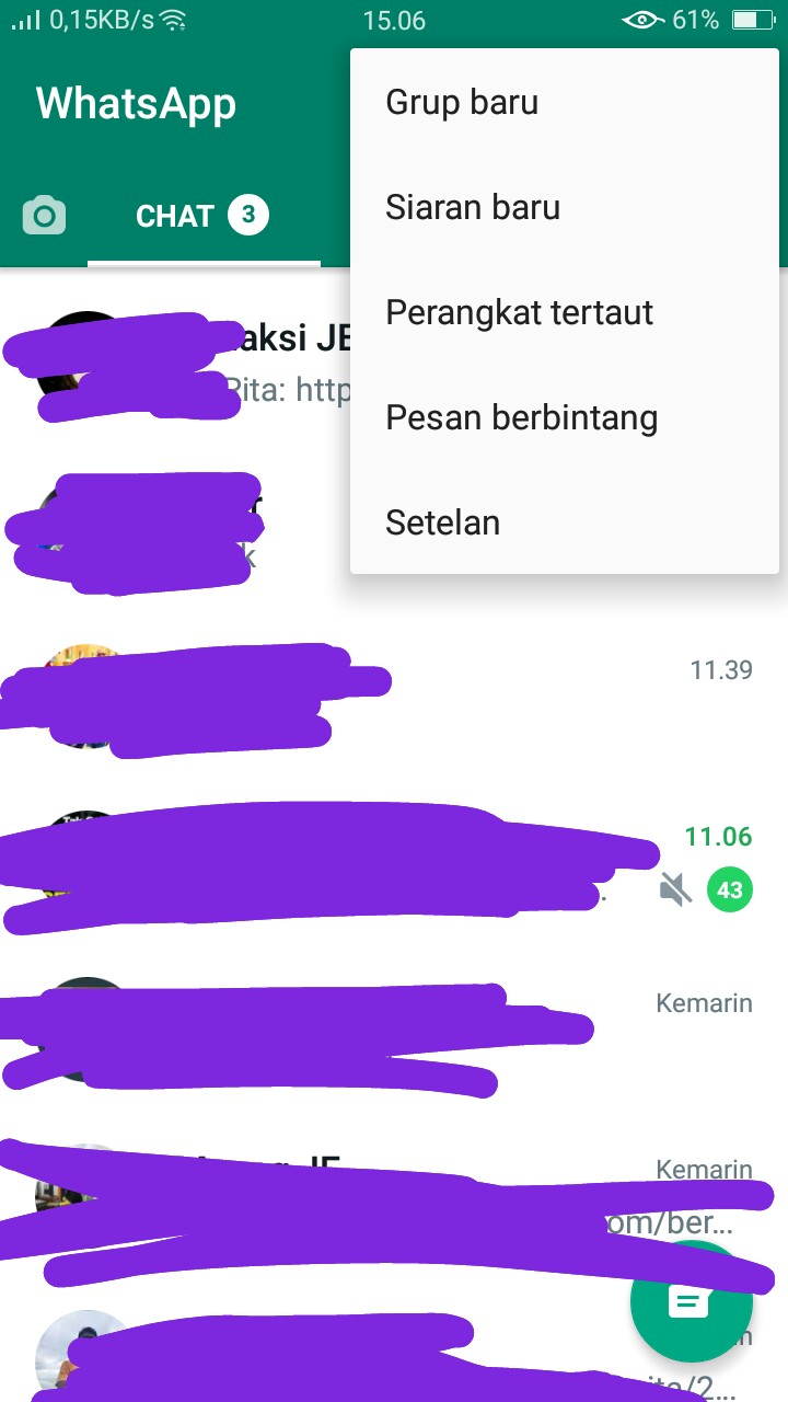 Cara Agar Whatsapp Tidak Terlihat Online dan Mengetik