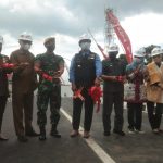 Gubernur Jawa Barat, Ridwan Kamil saat peresmian Underpass Dustira-Sriwijaya, Selasa (22/2).