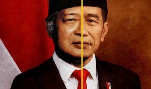 Akun Instagram YLBI mengunggah foto dan menyandingkan foto Presiden RI ke-7 Jokowi dengan Presiden RI ke-2 Soeharto dan menyebutnya mirip. (Foto: Instagram @yayasanlbhindonesia)