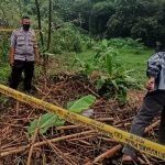 Lokasi penemuan mayat misterius yang menggemparkan warga di Banjar pada KAmis(10/3) pagi (foto Istimewa)