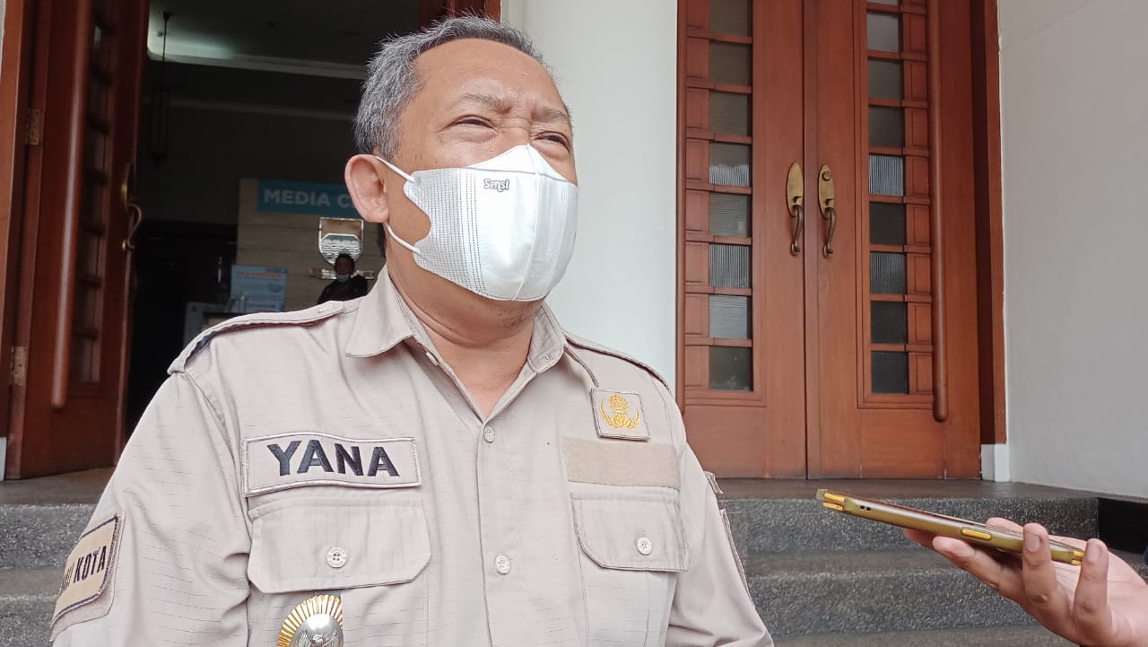 Dok. PLT Walikota Bandung, Yana Mulyana. Senin (28/3). Foto. Sandi Nugraha