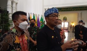 Gubernur Jawa barat, Ridwan Kamil. Kamis (31/3). Foto. Sandi Nugraha