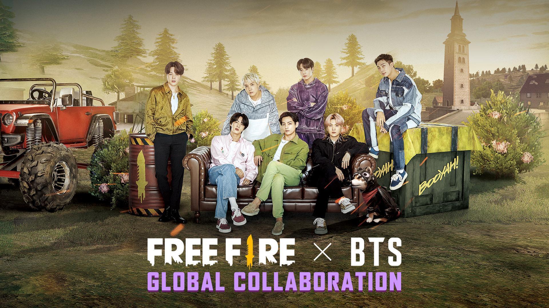 Free fire x bts