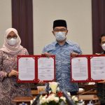 Gubernur Jawa Barat Ridwan Kamil menyambut baik kolaborasi pemprov Jabar dengan Pemda Kabupaten Banyuwangi dan Pemda Kabupaten Gorontalo