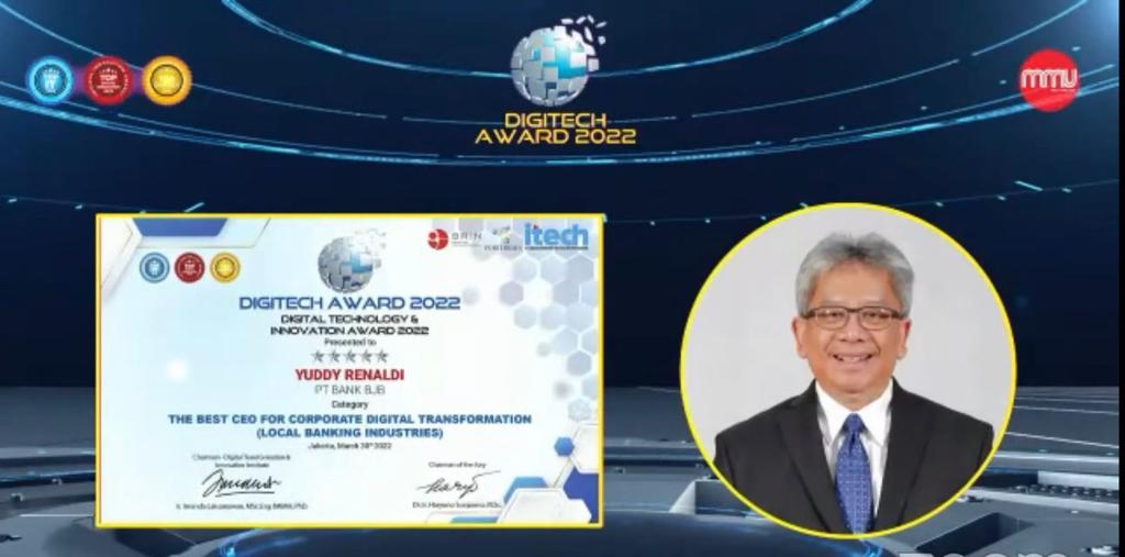 Sukses Transformasi Digital, bank bjb Raih Digitech Award 2022