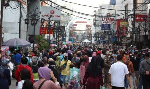 Suasana di Kota Bandung saat pandemic Covid-19. (Foto: Sandi Nugraha/Jabar Ekspres)