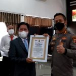 Lembaga Kajian Strategis Kepolisian Indonesia (Lemkapi) menganugerahi penghargaan kepada Polresta Bandung. Penghargaan tersebut diberikan di Aula Sabilulungan, Mapolresta Bandung, Selasa (7/3) sore.