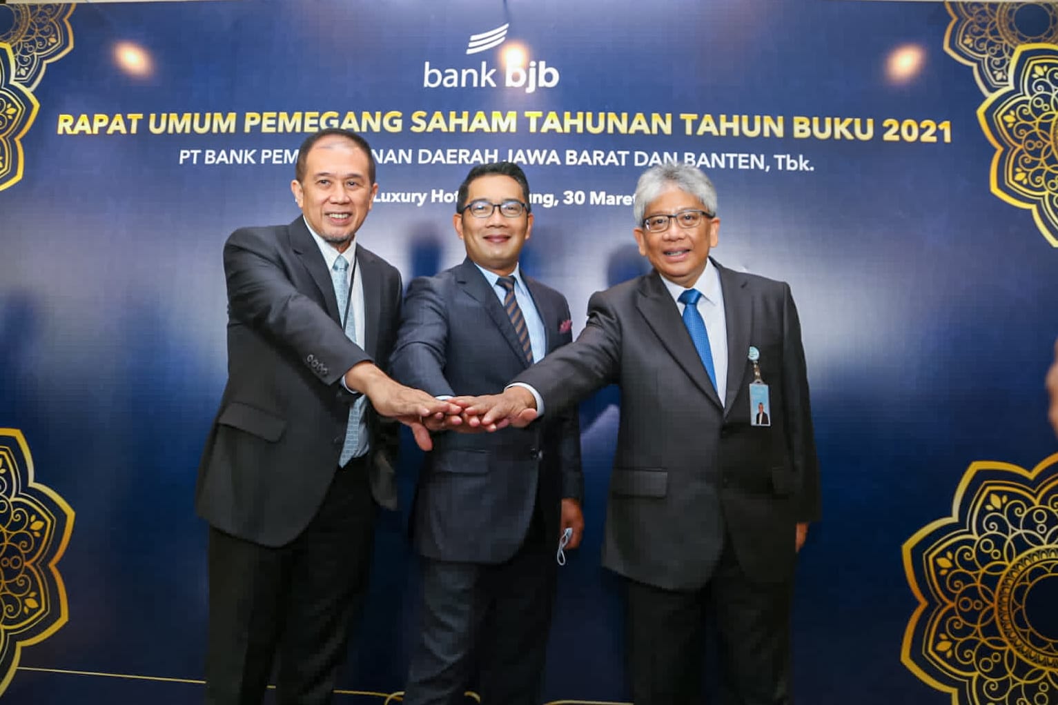 bank bjb Selenggarakan RUPST Tahun Buku 2021, BJBR Tebar Dividen Rp1,042 Triliun