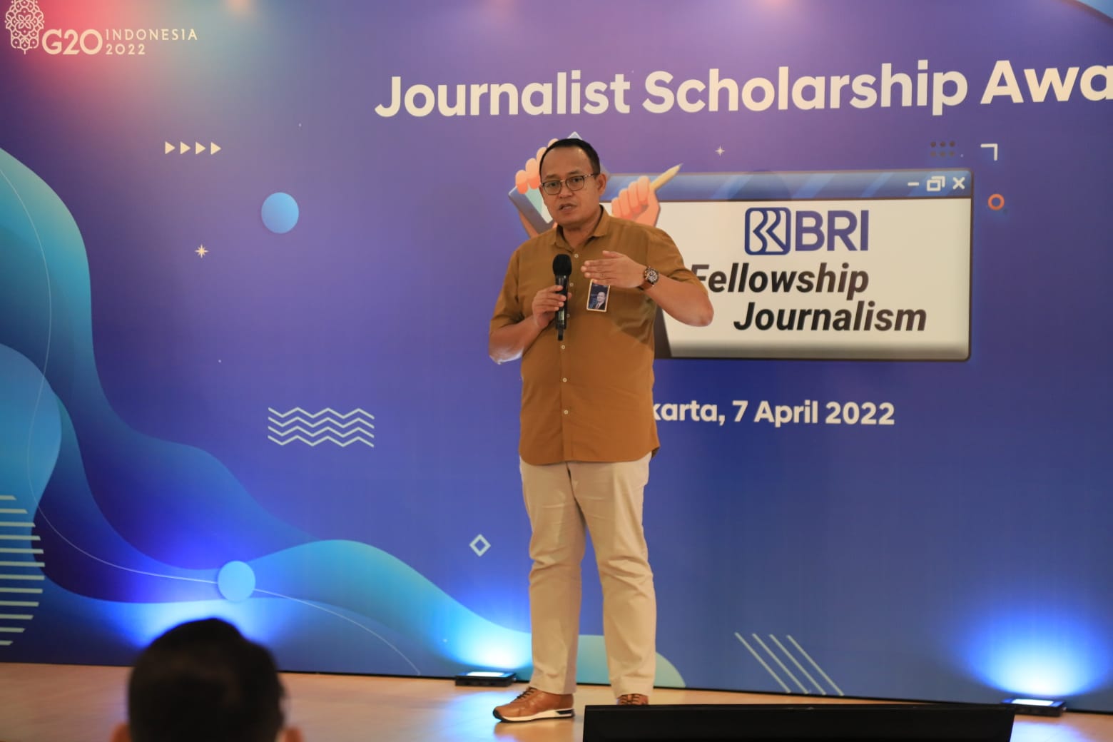 BRI, memberikan perhatian yang berkelanjutan kepada Jurnalis Indonesia dalam program beasiswa S2 dengan nilai nominal yang sangat besar