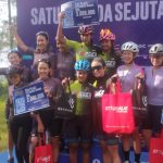 DPW Partai NasDem Jawa Barat membuat gebrakan dengan menggelar ‘NasDem Cycling Booster’ satu sepeda sejuta sahabat, Rabu, (303).