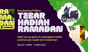 Platform top up item game dan produk digital, Codashop, baru saja menggelar program promo yang menguntungkan para gamers di Indonesia.