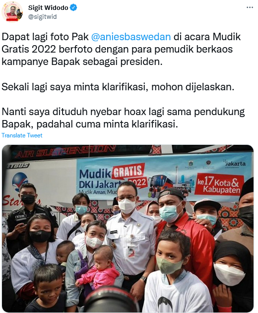 Sebar Hoax Soal Bagikan Kaos Kampanye, Jubir PSI Malah Minta Anies Baswedan Klarifikasi