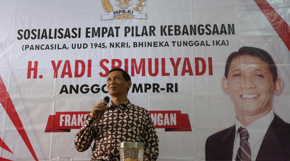 Anggota Majelis Permusyawaratan Rakyat (MPR) RI, Yadi Srimulyadi. (Istimewa)