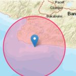 Gempa dengan kekuatan 4,8 Magnitudo guncang Sukabumi pada tengah malam, Selasa (26/4/2022)