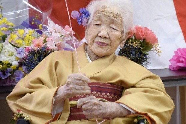 Kane Tanaka, manusia tertua di dunia, meninggal dunia (gambar Reuters)