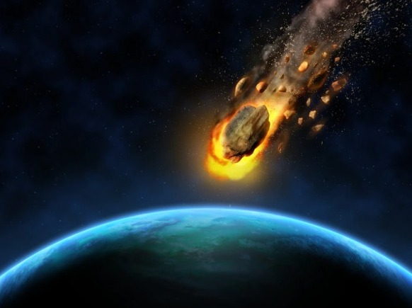 Ilustrasi asteroid raksasa (Freepik)