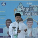 Wakil Gubernur Jawa Barat Uu Ruzhanul Ulum resmi membuka Milenial Smartren atau Smart Pesantren Ramadan 1443 H