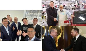 Perbandingan Penampilan Elon Musk Saat Bertemu Tokoh Indonesia dan Negara Lain