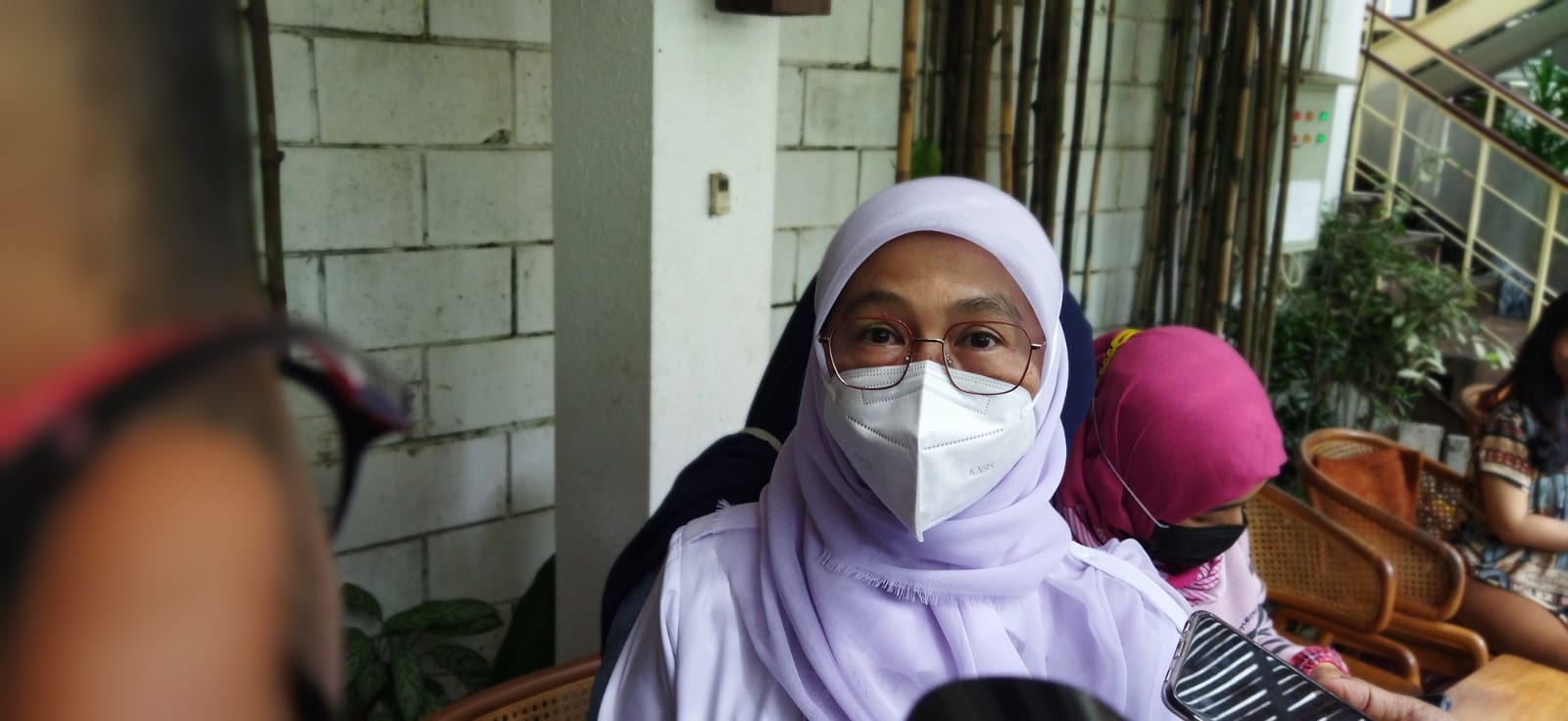 Kadinkes Kota Bandung, Ahyani Raksanagara mengungkapkan, saat ini kasus positif Covid-19 di Kota Bandung angkanya tidak sampai 10 kasus perharinya.. Foto. Sandi Nugraha