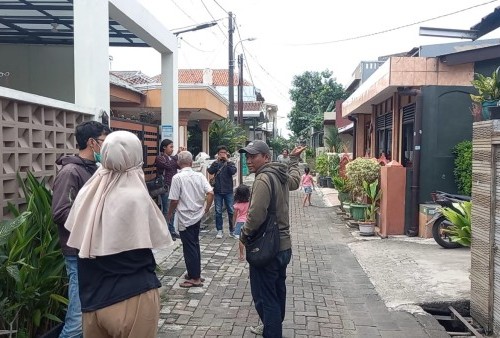 Lokasi dimana seorang kakek berhasil gagalkan aksi pencurian dan memukul pelaku di Bekasi. (ist)