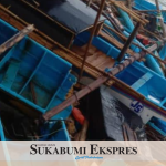 Beberapa perahu yang mengalami kerusakan akibat gelombang pasang di Sukabumi. (ist)