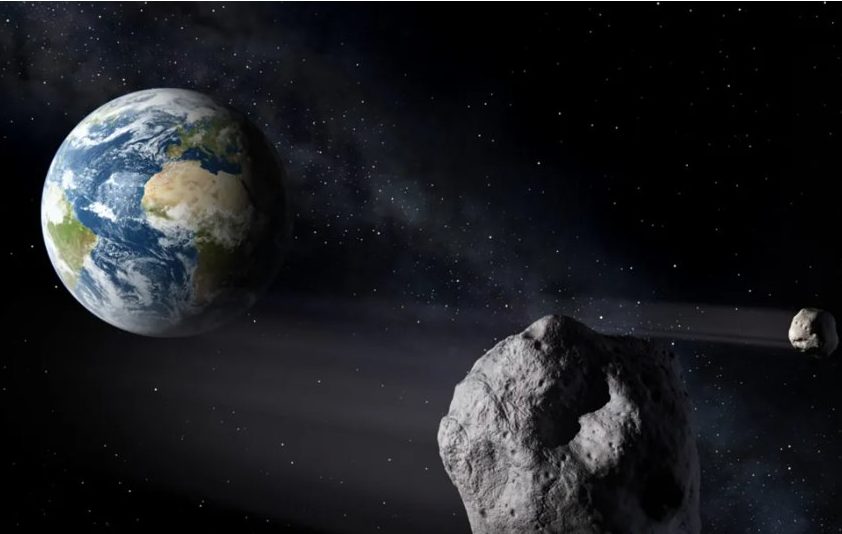 Asteroid raksasa berdiameter 1,1 mil atau 1,8 Km posisinya sudah mendekati bumi pada Jumat 27 Mei 2022 nanti.