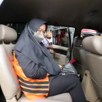 Tersangka Bupati Bogor nonaktif Ade Yasin usai menjalani pemeriksaan di Gedung Merah Putih KPK, Jakarta, Selasa (10/5). (Foto: Dery Ridwansah/ JawaPos.com)