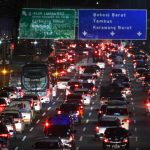 Ilustrasi arus lalu lintas di Tol Jakarta-Cikampek. (Dery Ridwansah/ JawaPos.com)