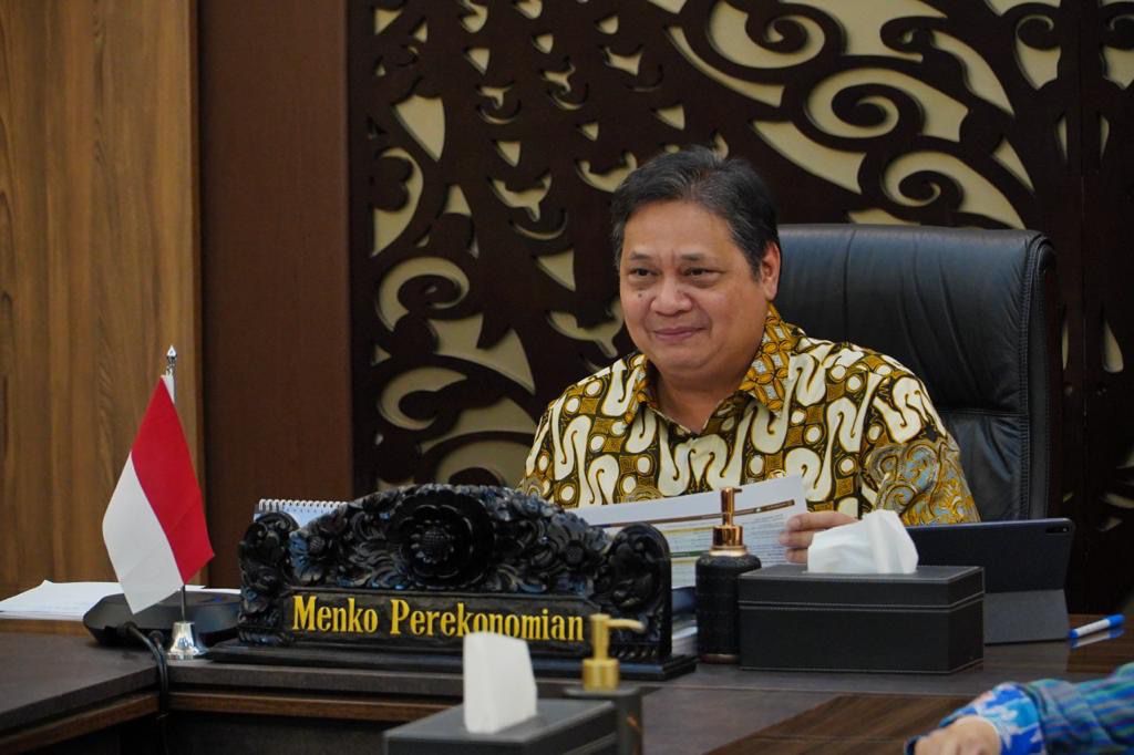 Menteri Koordinator Bidang Perekonomian (Menko) Airlangga Hartarto.