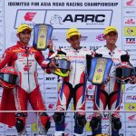 Pebalap binaan PT Astra Honda Motor (AHM), melanjutkan trend raihan podium di ajang balap Asia Road Racing Championship (ARRC) 2022 putaran kedua.