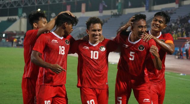 Timnas U-23 di SEA Games 2021. (Istimewa)