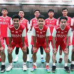 Tim Bulutangkis Indonesia di Thomas Cup 2022. (Foto: PBSI)