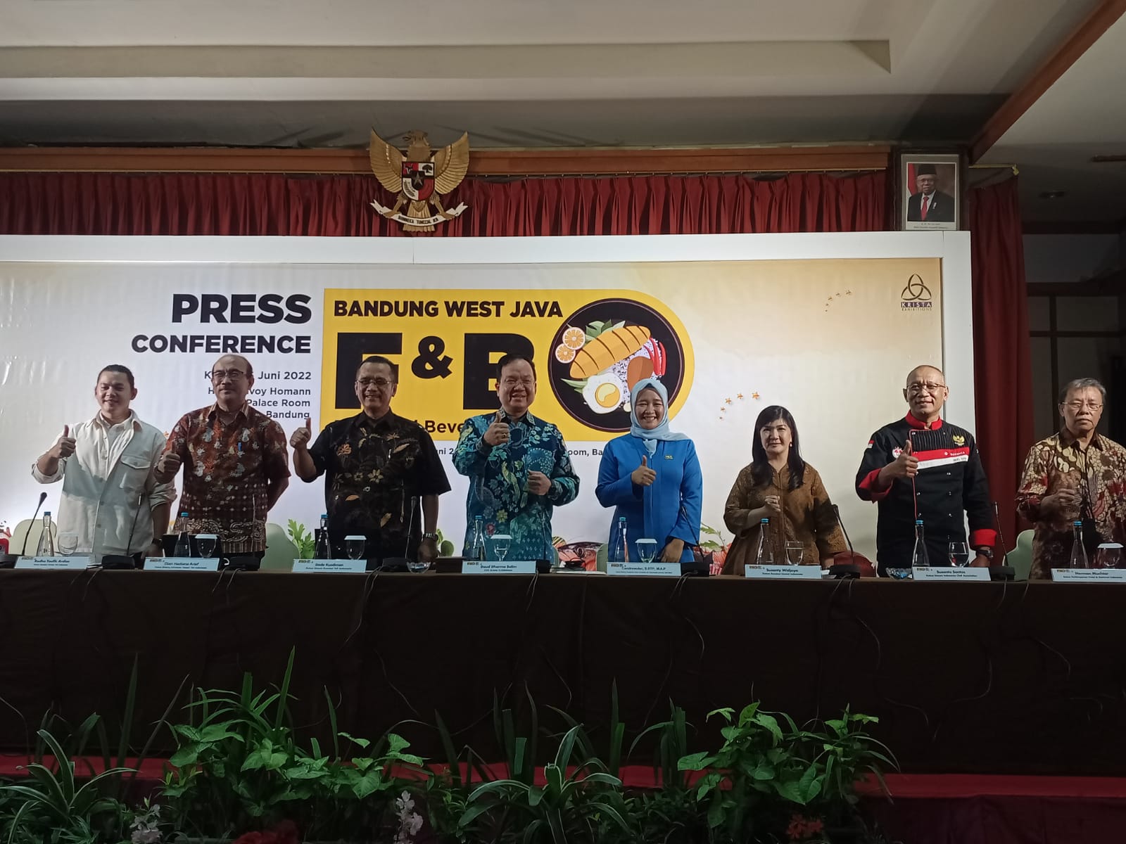 Krista Exhition menggelar Bandung West Java Food And Beverage Expo 2022, untuk meningkatkan ekspor produk makanan dan minuman (ist)