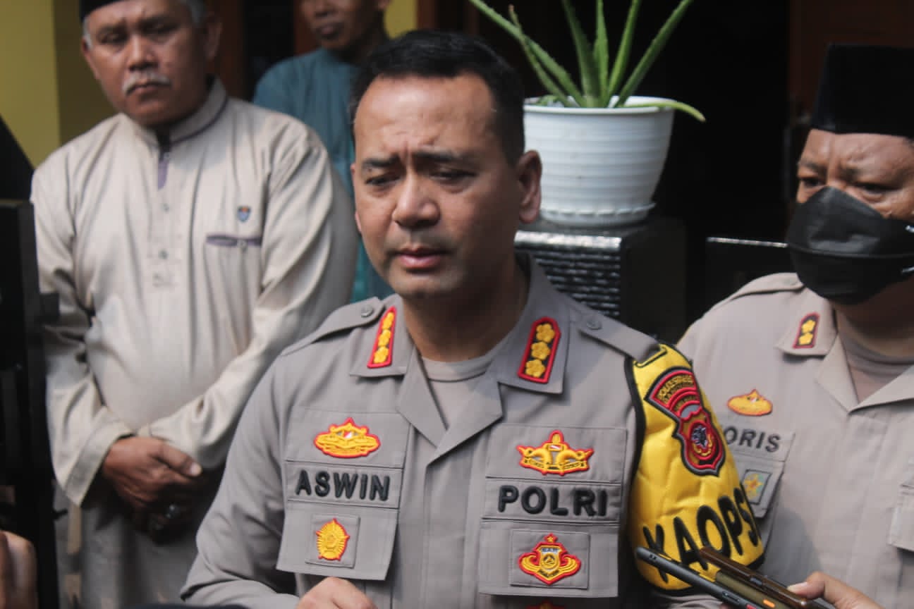 Kapolrestabes Bandung, Kombes Pol Aswin Sipayung. (Deni/Jabar Ekspres)