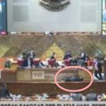 Wakil Ketua Banggar DPR yang Ambruk hingga terbaring dibwah meja Saat Serahkan Laporan pada Puan Maharani.
