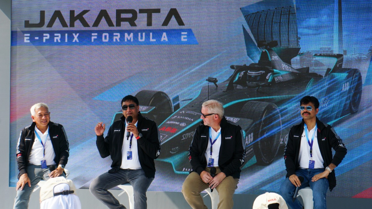 Indosat Ooredoo Hutchison saat Jadi Official 5G Partner Jakarta E-Prix 2022.